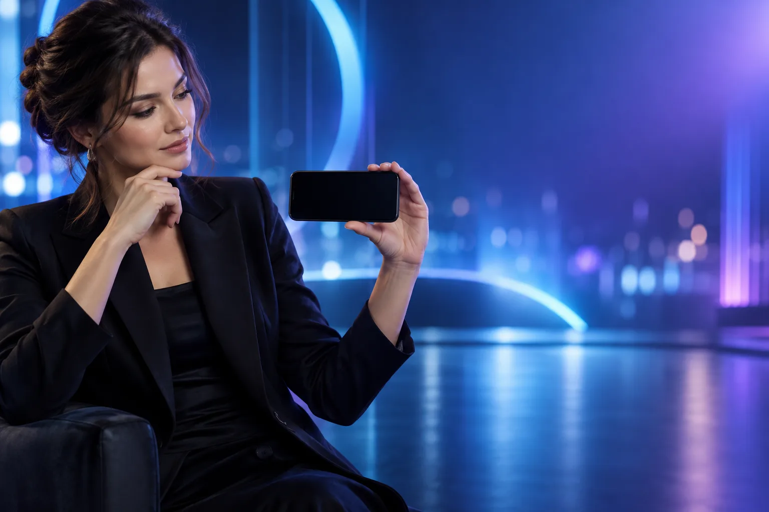Mobil iddiaları inceleyen kullanıcı